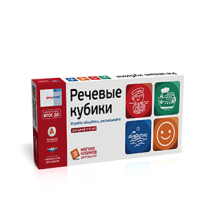 Речь:плюс. Речевые кубики: игровой комплект